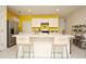 Modern kitchen with stainless steel appliances at 1239 Berry Ln, Davenport, FL 33837