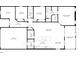 Detailed floor plan showcasing the layout of the home, including bedrooms, bathrooms, and living spaces at 1944 Harvest Landing Cir, Lakeland, FL 33810