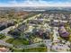 Expansive aerial showcasing a well-maintained residential complex with manicured grounds and convenient parking at 2203 Key West Ct # 435, Kissimmee, FL 34741