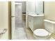 Simple bathroom with single vanity and toilet at 4310 Seven Canyons Dr, Kissimmee, FL 34746