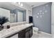 Bathroom with single sink and toilet at 6364 Domenico Ct, Groveland, FL 34736