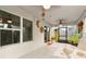Bright and airy screened porch at 6364 Domenico Ct, Groveland, FL 34736