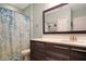 Bathroom with a vanity and shower stall at 113 Kenny Blvd, Haines City, FL 33844