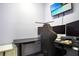 Dedicated office space with multiple monitors, a large desk, and a comfortable chair at 113 Kenny Blvd, Haines City, FL 33844