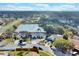 Scenic aerial of homes with pools, lake views, and mature landscaping enhancing desirability at 1410 Rena Ln, Kissimmee, FL 34744