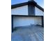 Spacious garage with shelving, offering ample storage and organization potential for vehicles and belongings at 1410 Rena Ln, Kissimmee, FL 34744