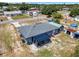 Overhead view of the house highlighting the sunroom and backyard at 152 Harrison St, Lake Wales, FL 33859