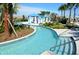 Relaxing lazy river in the community at 2112 Morocco Way, Kissimmee, FL 34747
