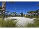 Community volleyball court with ample space at 2112 Morocco Way, Kissimmee, FL 34747