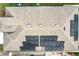 Roof of a house with solar panels at 3857 San Isidro Cir, St Cloud, FL 34772