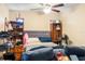 Bedroom with wood floor, window and bed at 4126 Montrose Ct, Orlando, FL 32812