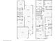 Detailed floor plan showcasing the layout of the home's two floors, including bedrooms, bathrooms, living areas, and garage at 561 Lasso Dr, Kissimmee, FL 34747