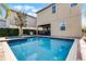 Private backyard oasis featuring a refreshing in-ground pool at 561 Lasso Dr, Kissimmee, FL 34747