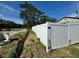 Exterior shot of the backyard fence at 608 S Lakeview Ave, Winter Garden, FL 34787