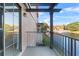 Balcony with a scenic water view perfect for outdoor enjoyment and relaxation at 6109 Metrowest Blvd # 105, Orlando, FL 32835