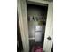Small closet featuring neutral walls and shelf with hanging rod at 920 Gillingham Ct, Kissimmee, FL 34758