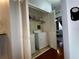 View of laundry area with washer and dryer within a closet, easy bedroom access at 11446 Jasper Kay Ter # 106, Windermere, FL 34786