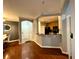 Inviting living space features hardwood floors and an open layout connected to the kitchen at 11446 Jasper Kay Ter # 106, Windermere, FL 34786