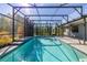 Enjoy the Florida lifestyle in this screened-in pool and patio area, perfect for outdoor living and entertaining at 1741 Eldorado Ct, St Cloud, FL 34771