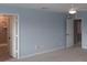 Large bedroom is newly carpeted and has an attached bathroom at 3199 Turret Dr, Kissimmee, FL 34743
