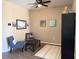 Cozy office space featuring modern furniture and decor, and carpet floors at 3491 Allegra Cir, St Cloud, FL 34772