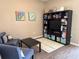 Cozy office space featuring modern furniture and decor, and carpet floors at 3491 Allegra Cir, St Cloud, FL 34772