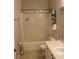 Bathroom featuring shower-tub combo at 350 Chelmsford Ct, Kissimmee, FL 34758