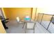 Patio featuring a table, four chairs and great outdoor space at 8961 California Palm Rd, Kissimmee, FL 34747