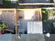 This is an aerial view of the home's patio and fenced in back yard at 1324 Eagle Ln, Winter Garden, FL 34787