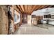 Spacious kitchen showcasing exposed framework and tile flooring, awaiting restoration at 2462 Albany Dr, Kissimmee, FL 34758