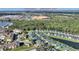 Community aerial view, showing neighborhood proximity to area attractions at 446 Reserve Dr, Davenport, FL 33896