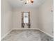 Bedroom with tile flooring, ceiling fan, and a window with curtains at 4774 Rummell Rd, St Cloud, FL 34771