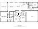 Floor plan of a home featuring 3 bedrooms and 2 baths at 1042 Heirloom Dr, Haines City, FL 33844