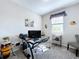 Well-lit home office with a minimalist design and practical layout at 1042 Heirloom Dr, Haines City, FL 33844