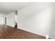Open-concept living space with wood-look tile flooring at 1062 Hidden Dr, Lakeland, FL 33809