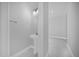 A small half bathroom features white walls and a pedestal sink at 1252 Ash Tree Cv, Casselberry, FL 32707