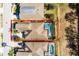 Aerial view of home showing pool and spa at 240 Minniehaha Cir, Haines City, FL 33844