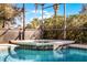 Screened in backyard pool and spa at 240 Minniehaha Cir, Haines City, FL 33844