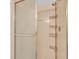 Standing shower with glass door and chrome storage system at 5311 Burning Tree Dr # D, Orlando, FL 32811