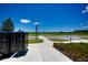 Mailboxes at the Sand Lake Sound community with lake view at 7381 Alpine Butterfly Ln, Orlando, FL 32819