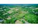Scenic aerial view of lush green woodlands, presenting a serene and private environment at 15345 Rockridge Rd, Polk City, FL 33868