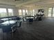 Clubhouse with tables, seating, and TV, perfect for community events and gatherings at 1892 Spring Shower Cir, Kissimmee, FL 34744