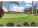 Lush green golf course view with manicured lawns and scenic views of the surrounding community at 196 Knoll Wood Dr, Kissimmee, FL 34759