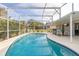 Inviting pool area with a screened enclosure, great for relaxing or entertaining Gathering and friends at 336 California Blvd, Davenport, FL 33897