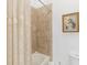 Bathroom featuring a shower and tub combination and a decorative art piece at 4911 Drawdy Ct, St Cloud, FL 34772