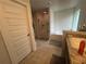 Bright bathroom featuring a soaking tub, glass shower, and double vanity with granite countertops at 499 Meadow Pointe Dr, Haines City, FL 33844