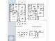 Detailed floor plan showcasing the layout of this spacious home, including room dimensions and features at 5411 Oakgrain Ct, Davenport, FL 33837