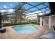 Relaxing screened pool area with playground in view at 6301 Oak Shore Dr, St Cloud, FL 34771