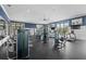 Spacious gym with modern weight training equipment, treadmills, and ample natural light at 6699 Alder Rd, Harmony, FL 34773