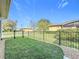 Fenced backyard providing security and privacy to the outdoor space and neighboring houses at 901 Shorehaven Dr, Poinciana, FL 34759